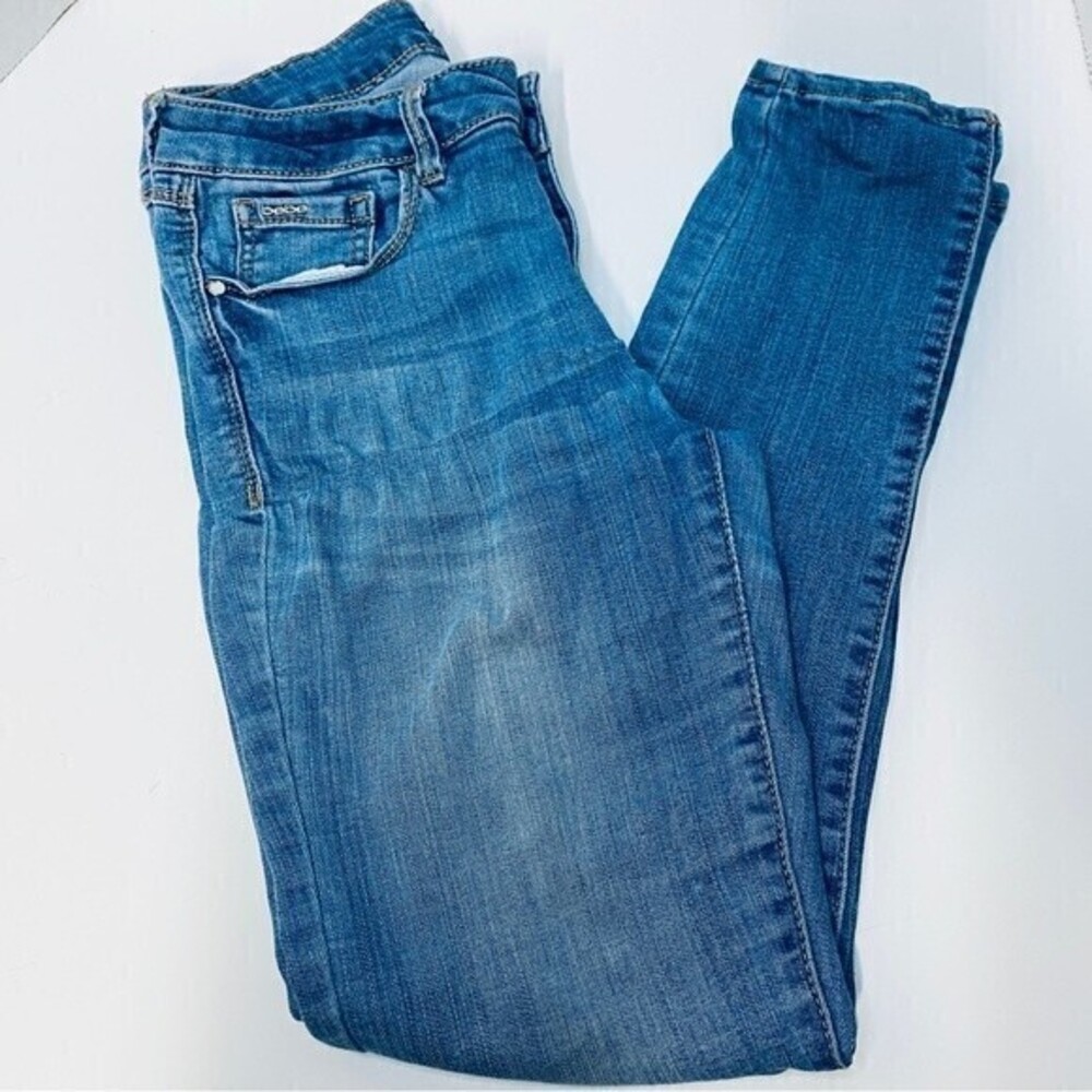 !Firm Price! bebe Heartbreak Women's Ankle‎ Skinny Jeans, Denim Size 27 Blue